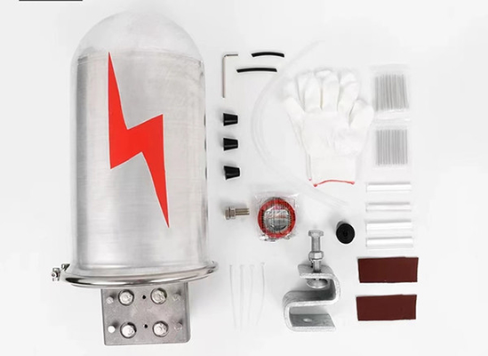 กล่องโลหะ AJS สำหรับอุปกรณ์ฮาร์ดแวร์ OPGW คุณสมบัติการปิดผนึกที่ดีกันน้ำ